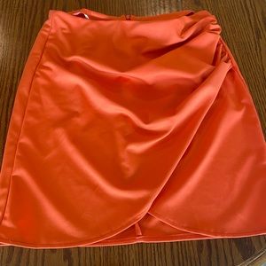 Orange skirt